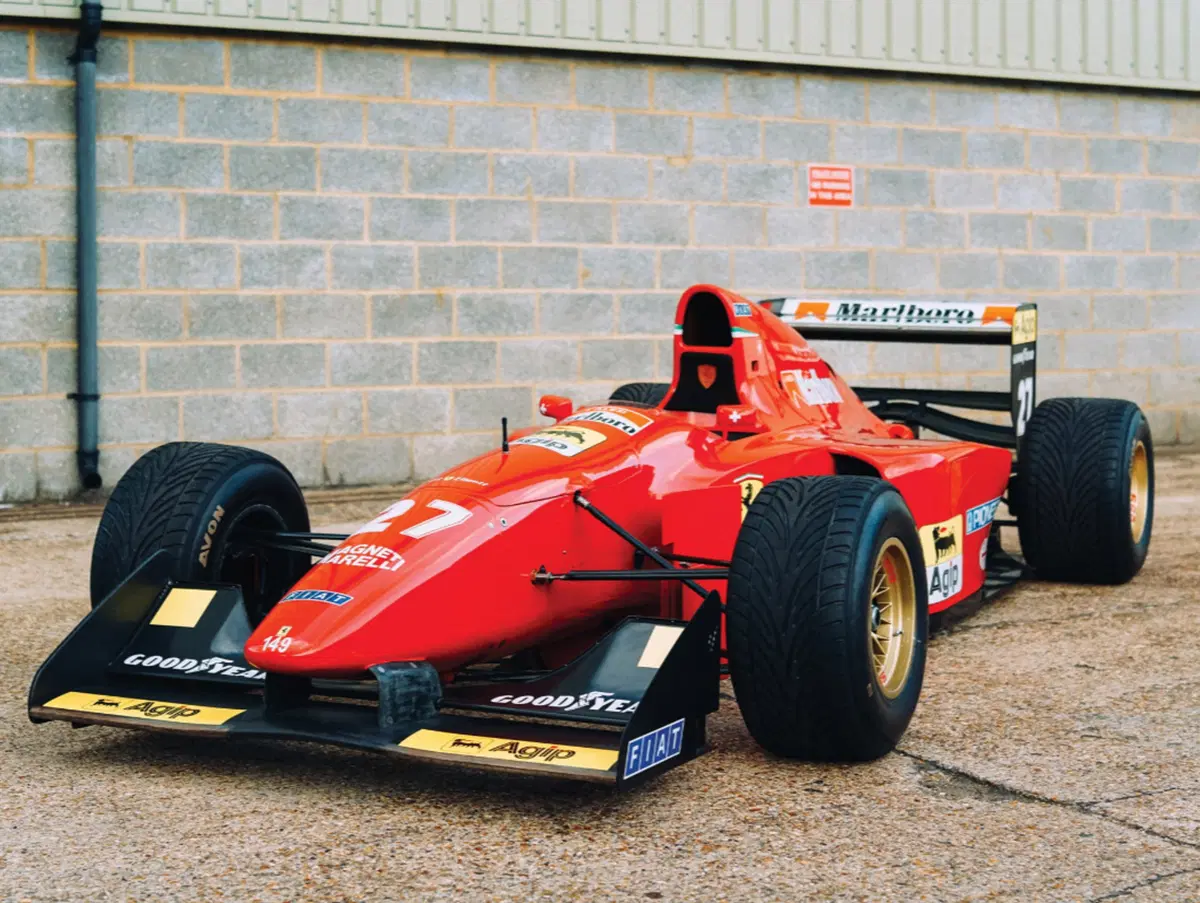Ferrari 412 T1: l'auto con cui sono andati a podio Jean Alesi e Berger in F1 &egrave; all'asta