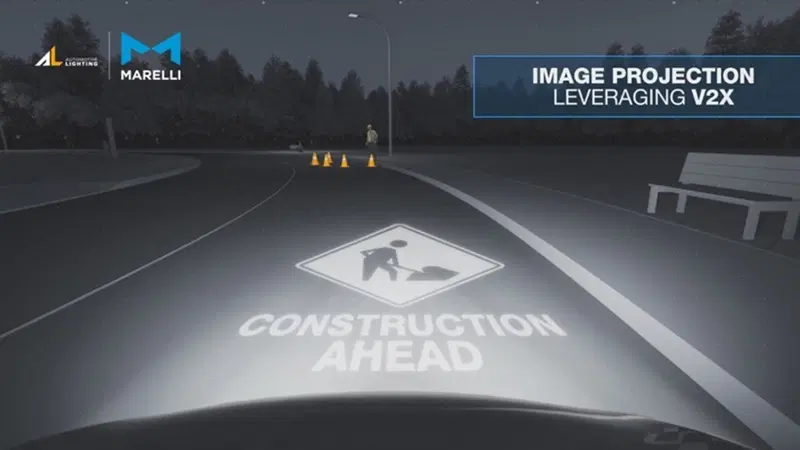 Modulo illuminazione auto Marelli h-Digi lighting: i fari del futuro "parlano"