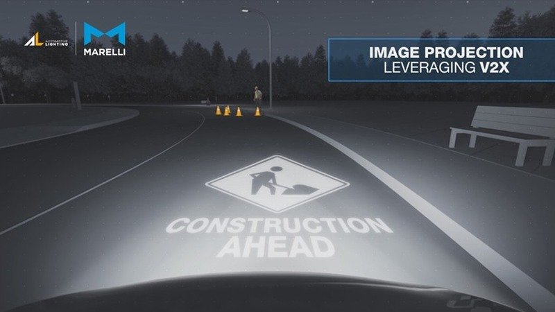 Modulo illuminazione auto Marelli h-Digi lighting: i fari del futuro &quot;parlano&quot;