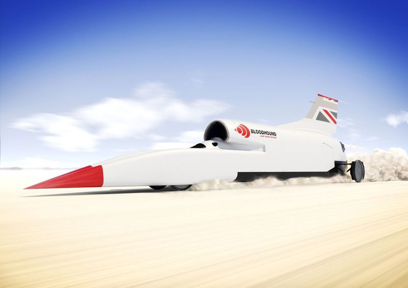 Bloodhound LSR, obiettivo 1.690 km/h per la prossima candidata ad auto pi&ugrave; veloce del pianeta