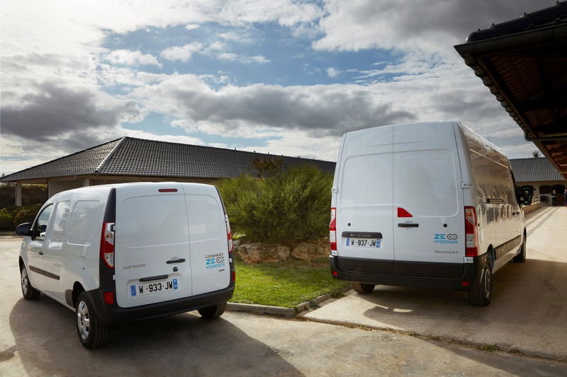 Renault Kangoo e Master: in arrivo gli elettrici a idrogeno