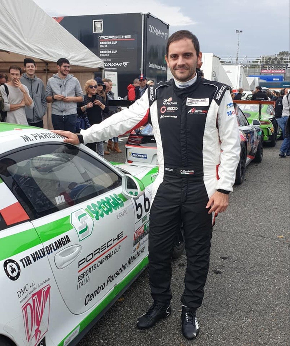 Danilo Santoro: dalle piste virtuali di Assetto Corsa alla pista reale di Monza a bordo della Porsche 911 GT3 Cup