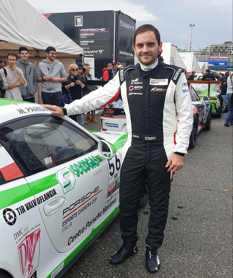 Danilo Santoro: dalle piste virtuali di Assetto Corsa alla pista reale di Monza a bordo della Porsche 911 GT3 Cup