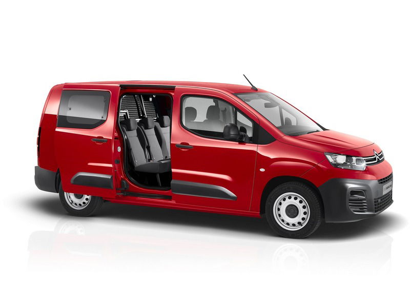 Citro&euml;n Berlingo Van: disponibile anche con doppia cabina