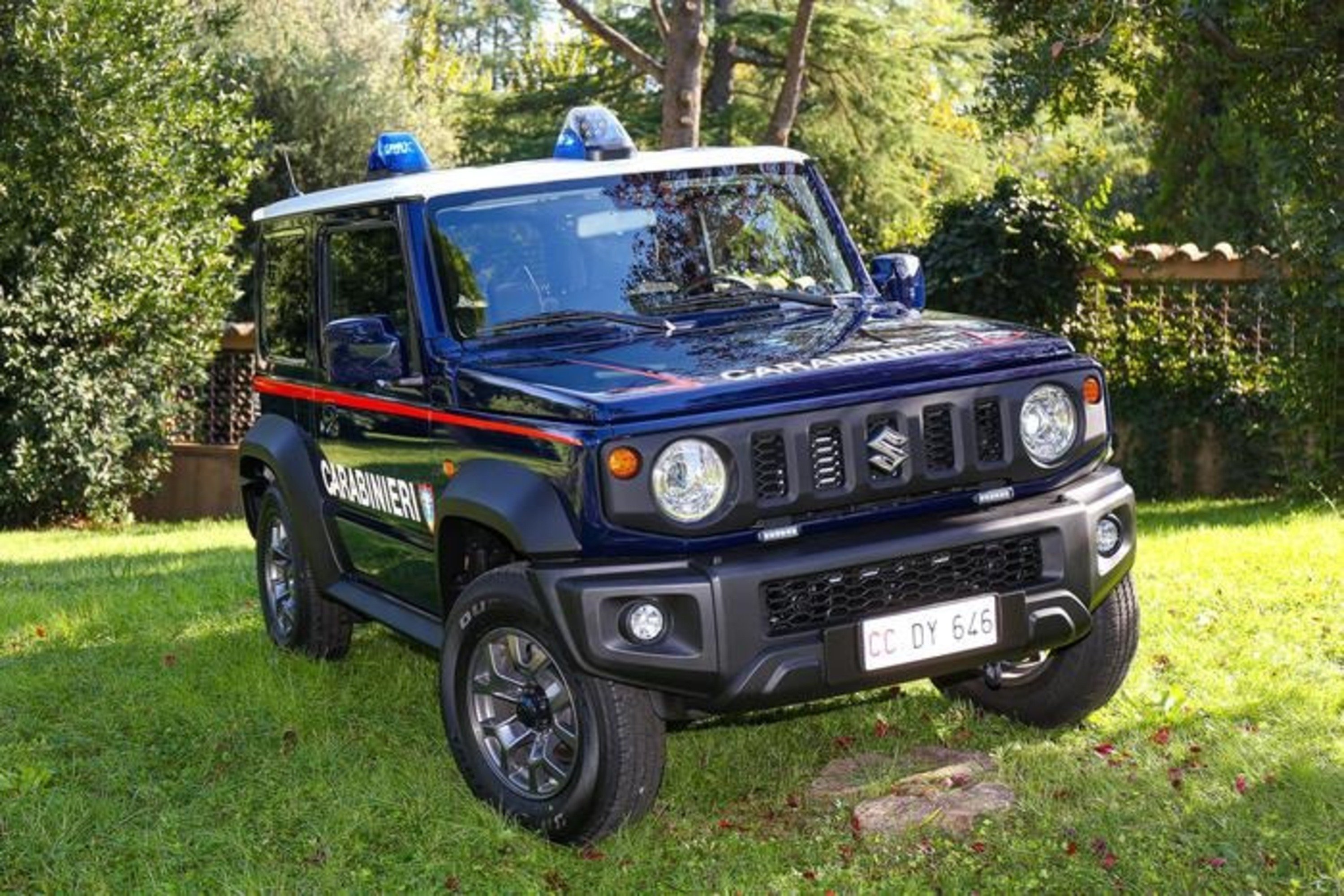 Suzuki Jimny, 10 esemplari per i Carabinieri