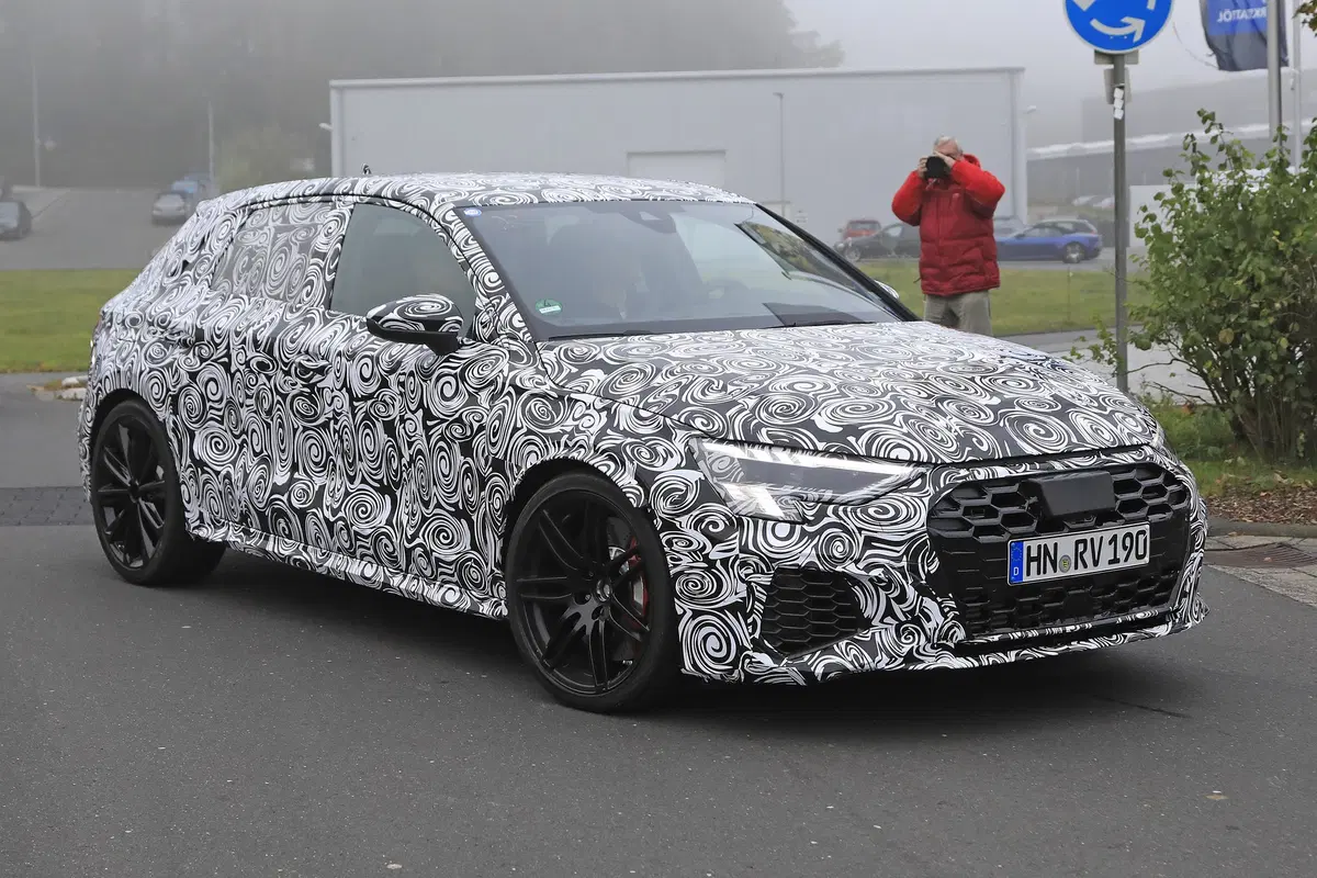Audi RS3 2020, le foto spia (6)