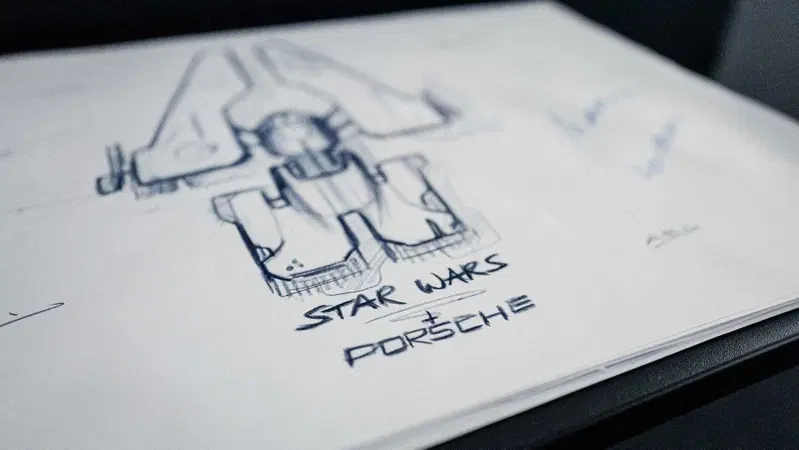 Porsche, un'astronave per Star Wars: L'ascesa di Skywalker