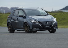 Nissan Leaf e+, il prototipo con doppio motore e All-Wheel Control