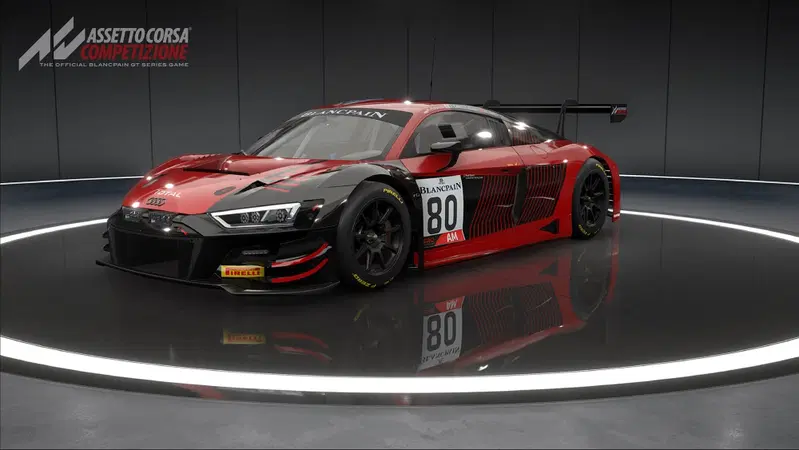 L'Audi R8 GT3 &egrave; tra le vetture preferite dai simracers. Agile, veloce e bilanciata