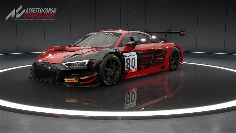 L&#039;Audi R8 GT3 &egrave; tra le vetture preferite dai simracers. Agile, veloce e bilanciata