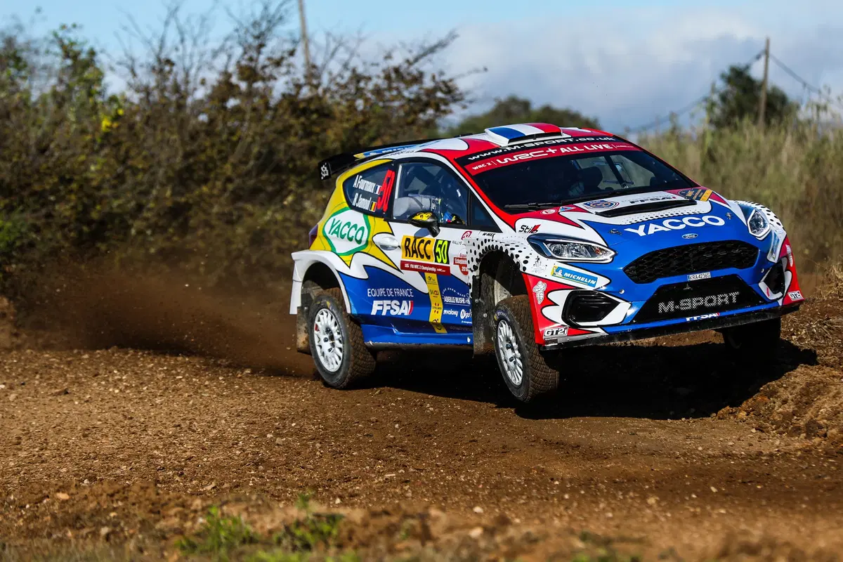 WRC 2019. Spagna Catalunya. Appena partiti. Messaggio Meeke (Toyota) (6)
