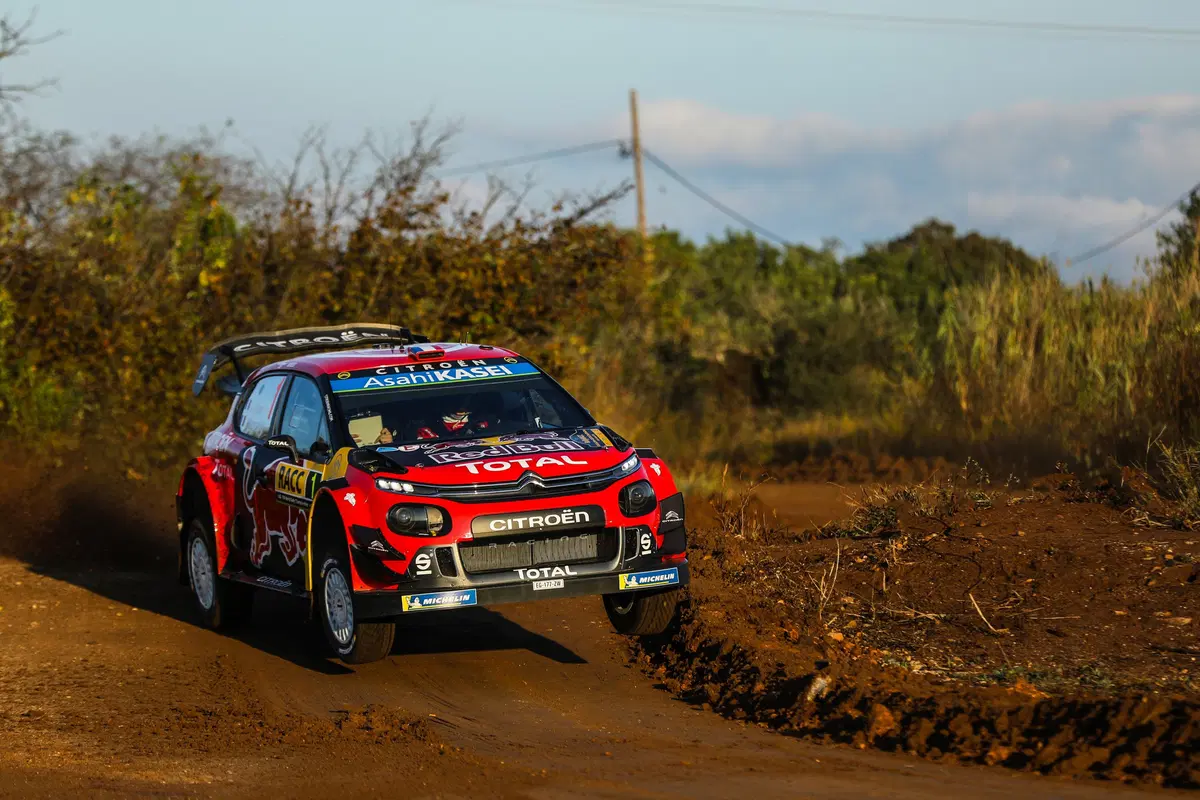 WRC 2019. Spagna Catalunya. Appena partiti. Messaggio Meeke (Toyota) (7)
