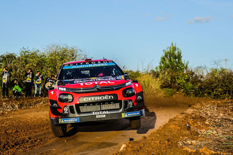 WRC 2019. Spagna Catalunya. Appena partiti. Messaggio Meeke (Toyota)