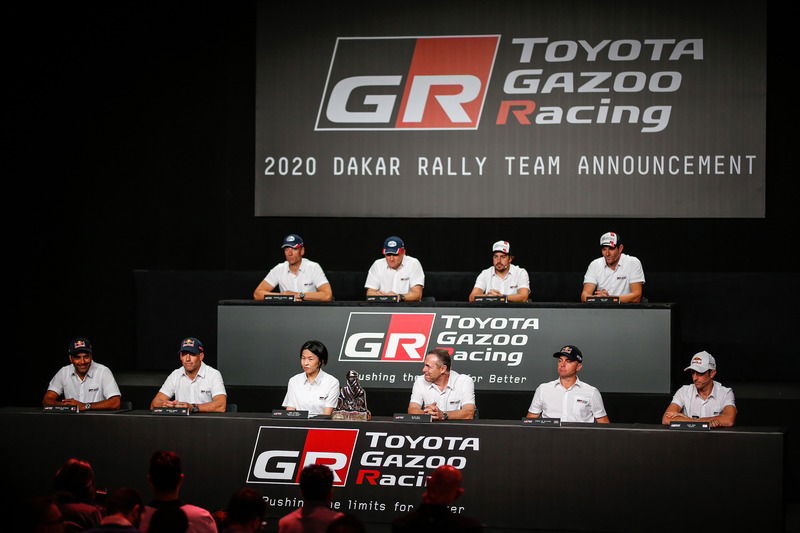 La squadra di Toyota per la Dakar 2020