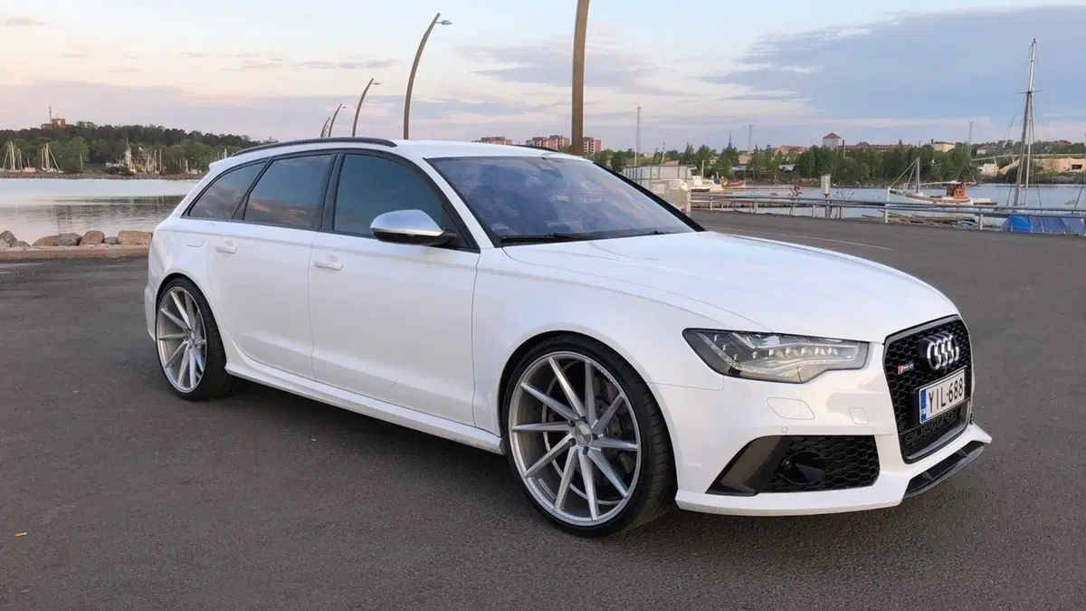Kimi Raikkonen: in vendita la sua Audi RS6 Avant (2)