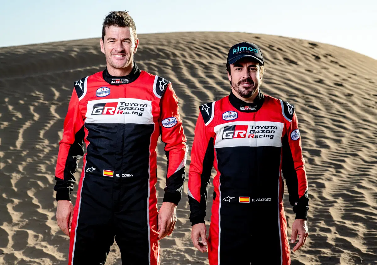 Dakar 2020. Toyota Gazoo Racing. Marc Coma dice di Fernando Alonso