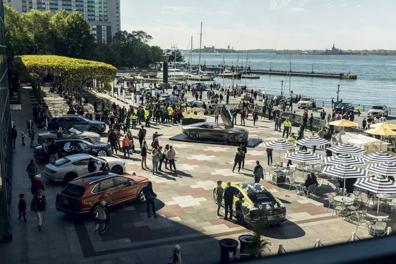 L'evento per il centenario di Bentley a New York