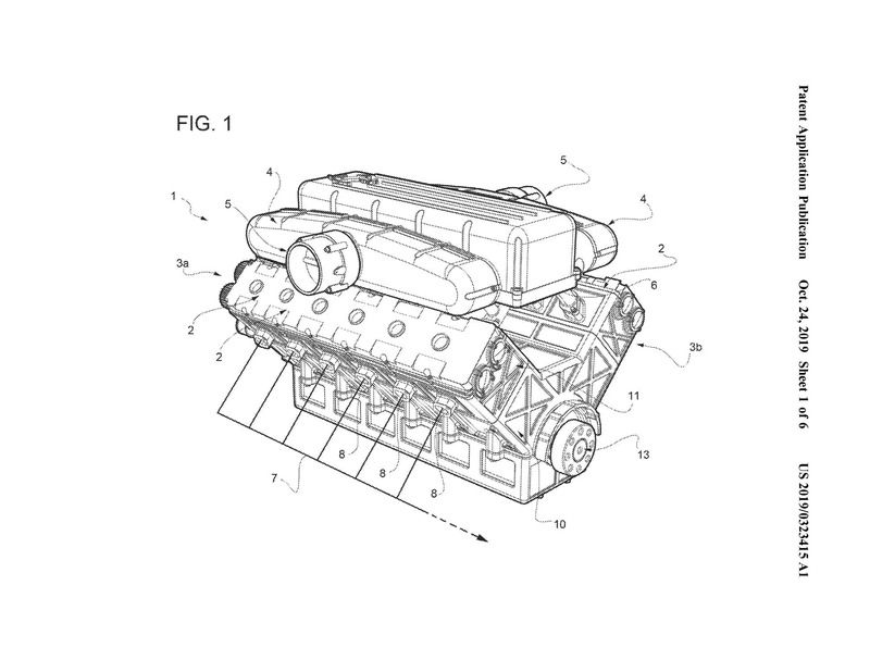 Ferrari: depositato brevetto per il nuovo V12