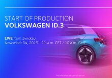 Volkswagen ID.3: il 4 novembre inizia la produzione