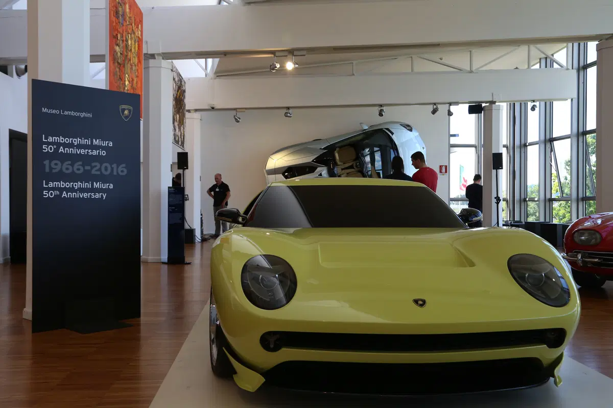 50 anni di Miura, una mostra in suo onore al Museo Lamborghini (7)