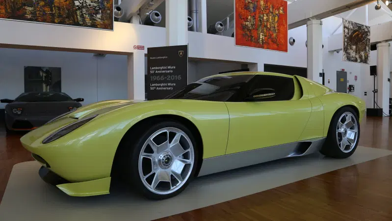 50 anni di Miura, una mostra in suo onore al Museo Lamborghini