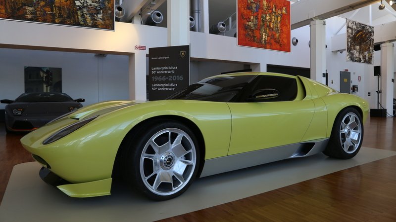 50 anni di Miura, una mostra in suo onore al Museo Lamborghini