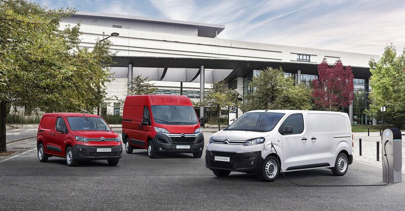 Citro&euml;n Jumpy, Jumper e Berlingo Van diventano elettrici