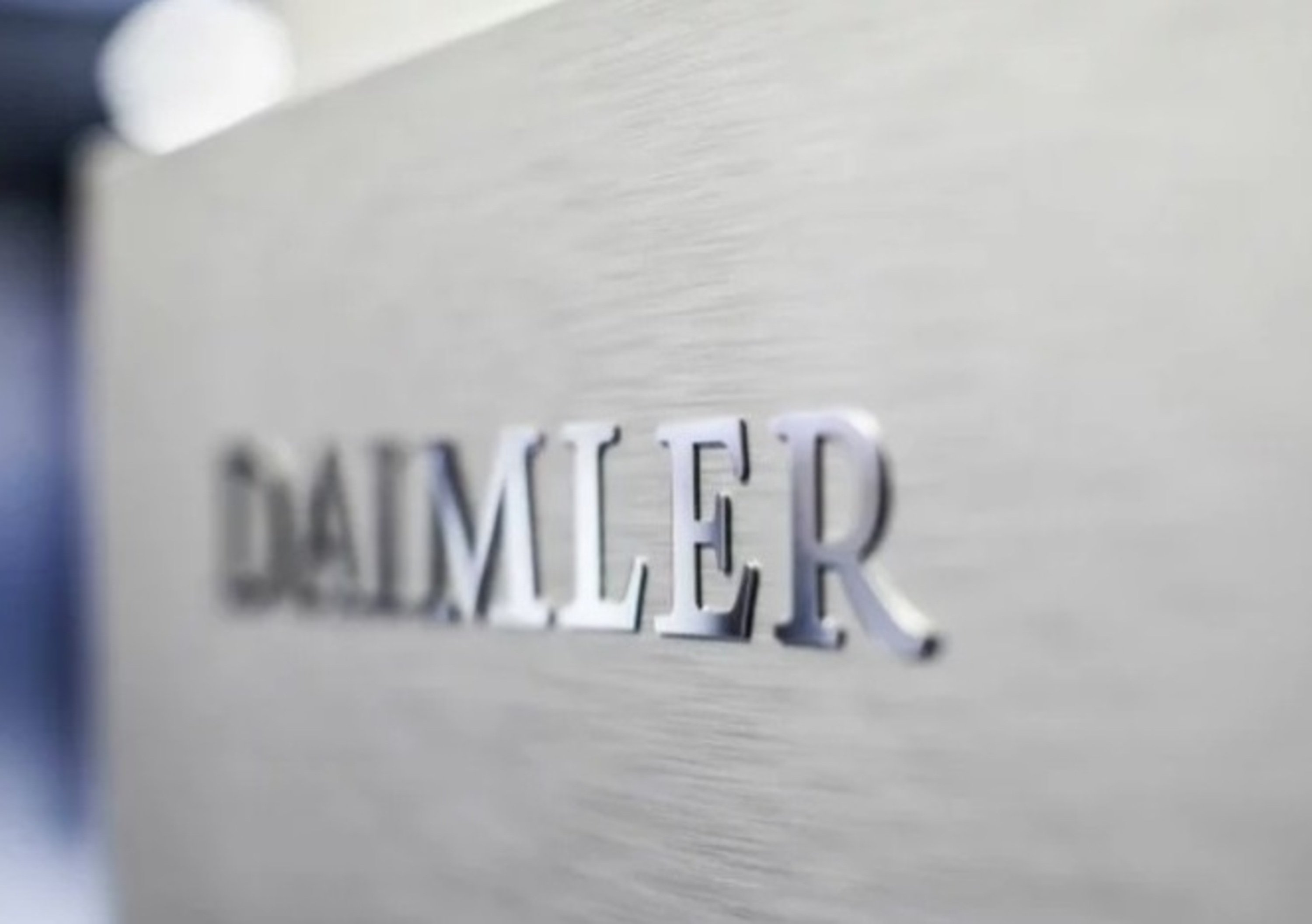 Daimler, dal 1 novembre cambia la struttura operativa 