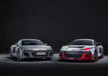 Audi R8 LMS GT4 e R8 V10 RWD, i restyling 