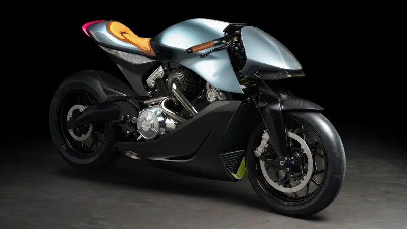 AMB 001, la moto di Aston Martin presentata a EICMA 2019
