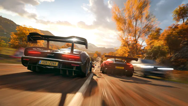 La fisica di Forza Horizon 4 regala momenti di qualit&agrave; sia con il joystick che con il volante. Addio all'arcade sempliciotto!