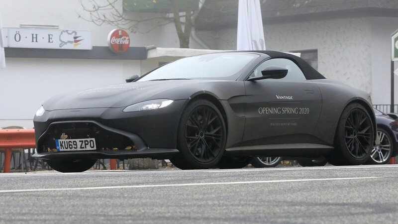 Aston Martin Vantage Volante: attesa per il 2020 [Foto spia]