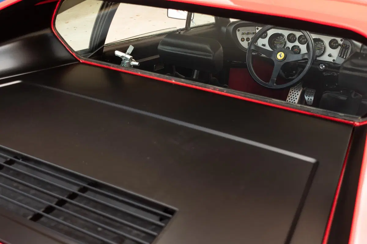 Ferrari Dino GT4 Safari Coupé: la Ferrari pensata per i rally all’asta (6)