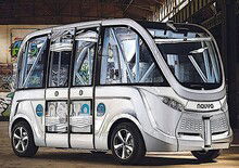 Merano, test per la guida autonoma con bus elettrico