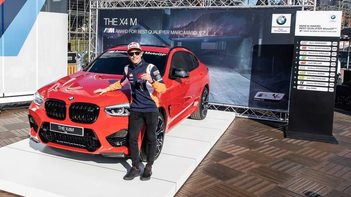 Marquez vince una X4 M, 7&deg; BMW M Award consecutivo