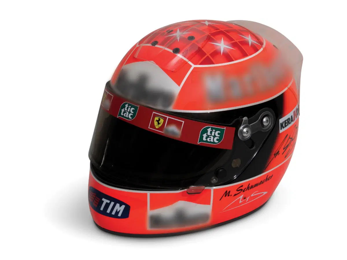 Asta di cimeli Formula 1: dal casco di Senna alla tuta Ferrari di Schumacher e tanto altro (4)