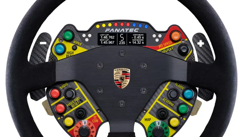Fanatec Porsche GT3 R, il nuovo volante dedicato al simracing