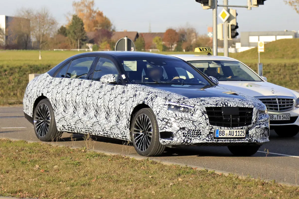 Nuova Mercedes Classe S, le foto spia (3)