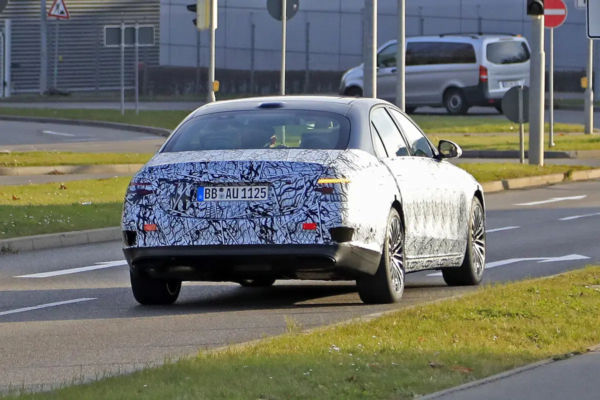Nuova Mercedes Classe S, le foto spia (5)