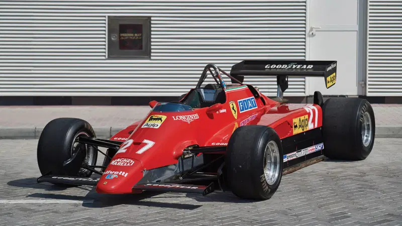 Ferrari 126 C2: l'ultimo esemplare della monoposto da Formula 1 all'asta