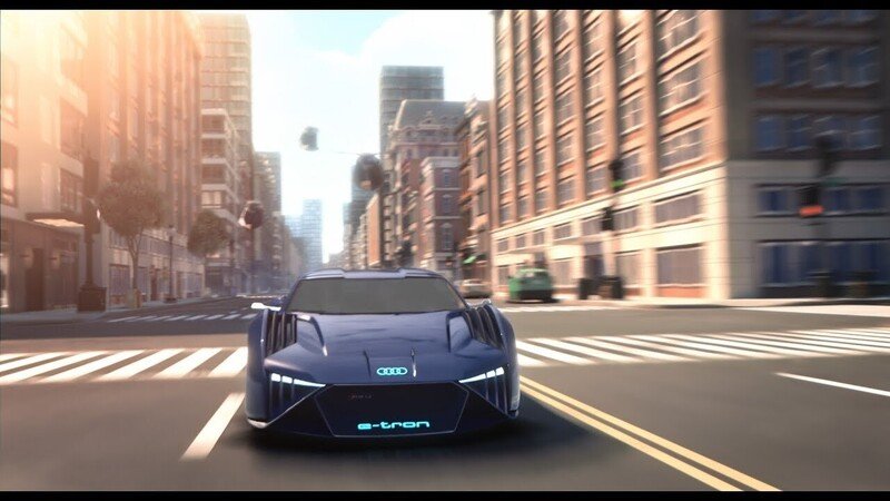 Audi RSQ e-tron, la concept virtuale arriva al cinema 