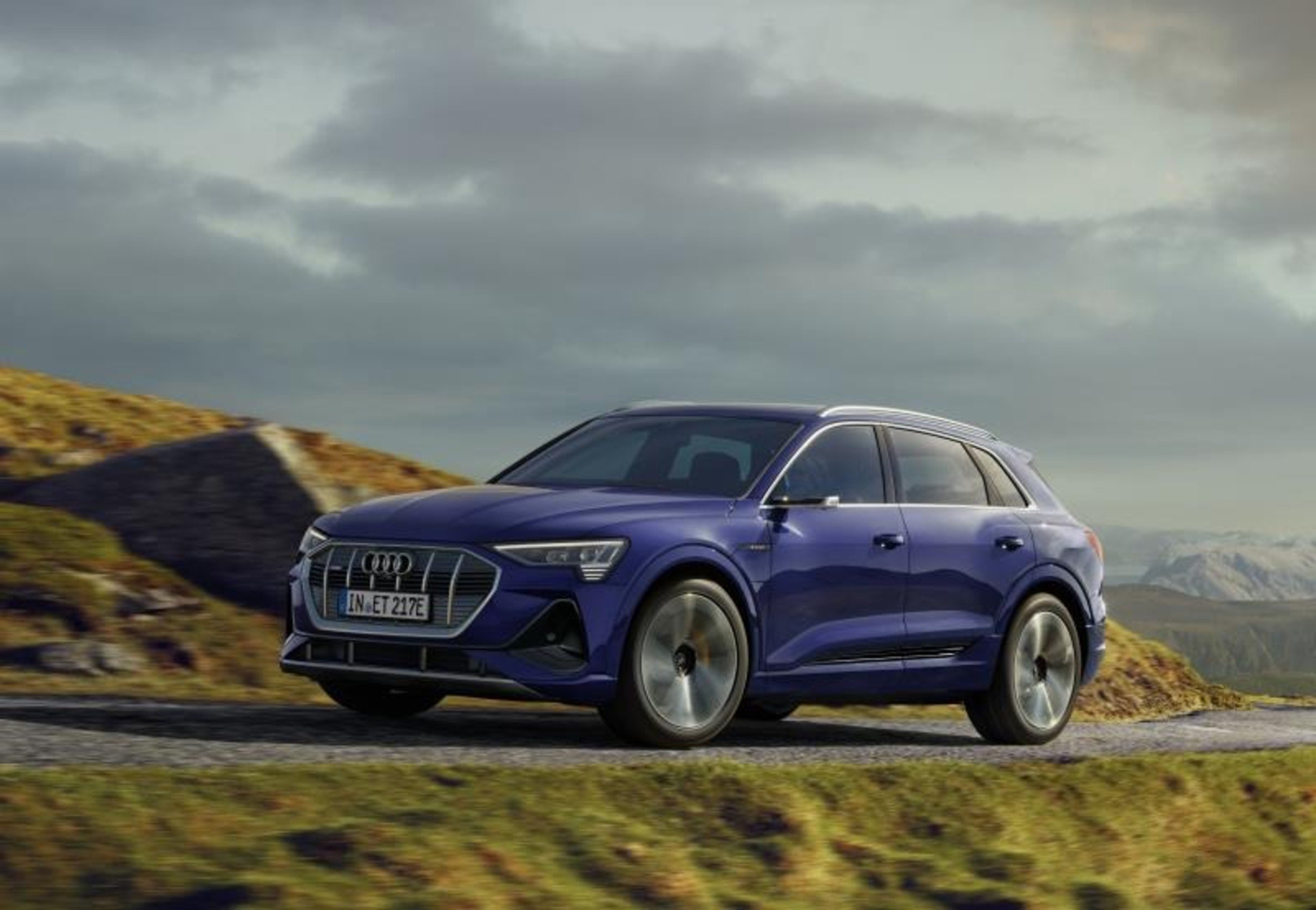 Audi e-tron, aumenta l&#039;autonomia della 55 quattro