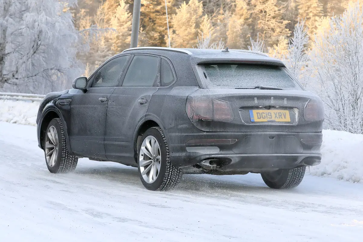 Bentley Bentayga, le foto spia  (9)