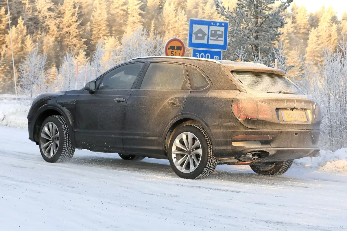 Bentley Bentayga, le foto spia  (10)