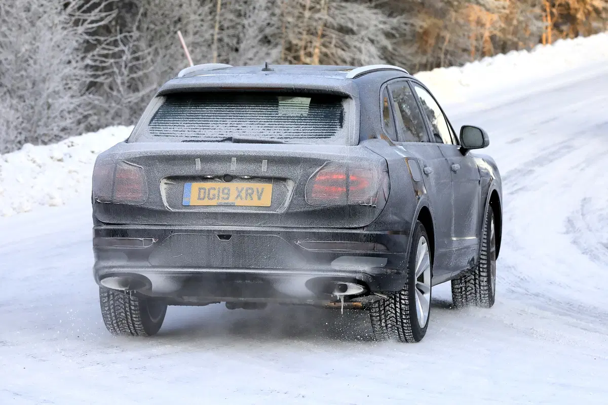 Bentley Bentayga, le foto spia  (19)