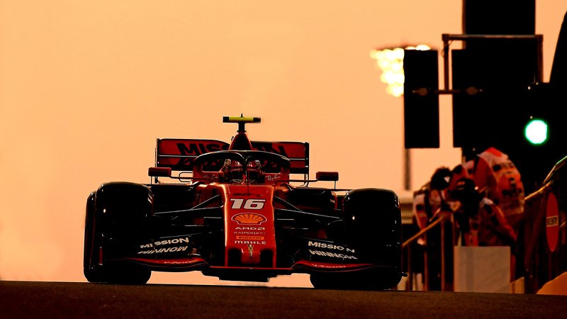 F1, GP Abu Dhabi 2019: Ferrari, multa da 50.000 euro per il carburante di Leclerc