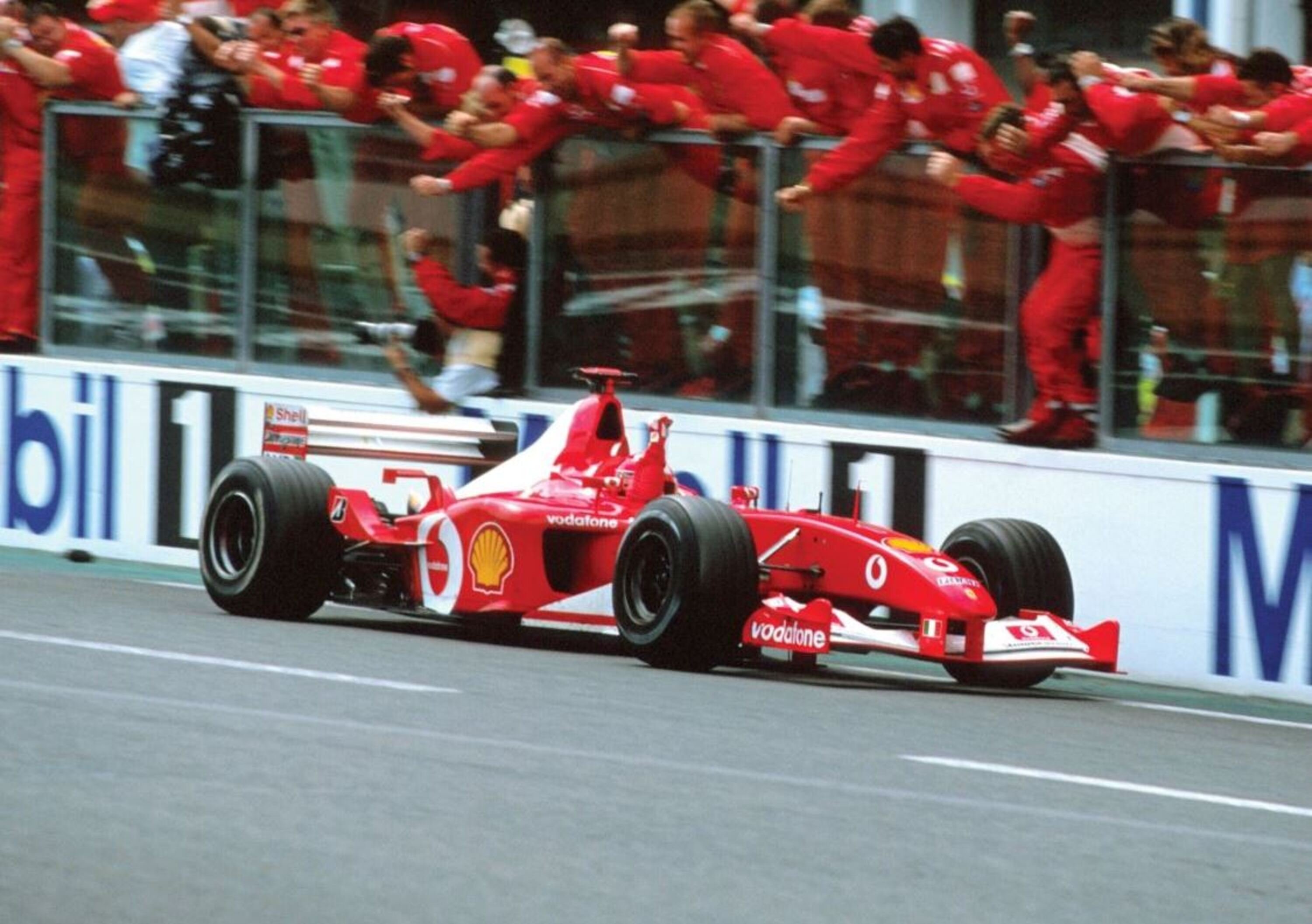 La Ferrari F2002 di Michael Schumacher venduta all&#039;asta a 6,6 milioni di dollari