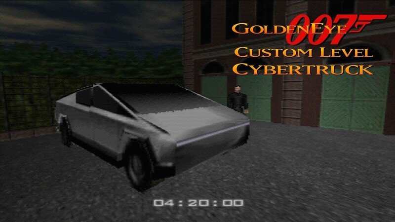 Tesla Cybertruck protagonista in un videogioco retr&ograve;