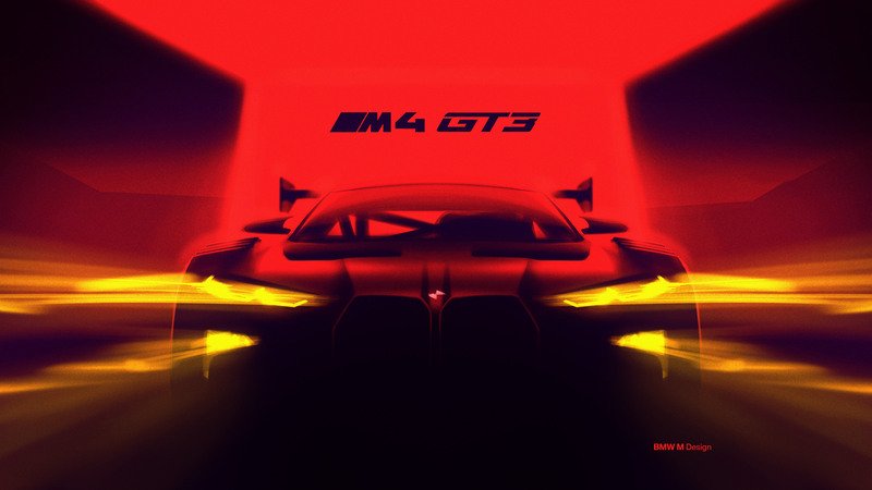 BMW M4 GT3: in arrivo nel 2022