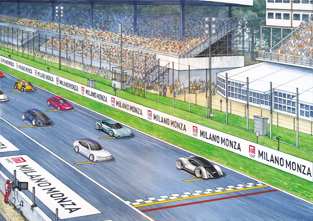 Milano Monza Open-Air Motor Show (MiMo) a tutto Parco, Con il supporto di ACI, Comuni, Regione e UNRAE [piantina] (7)